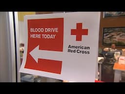 Severe weather cancels hundreds of blood drives, leaving Red Cross in dire need of donations