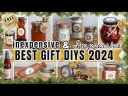 Best DIY Gifts 2024 | Beautiful gifts everyone wants! | Inexpensive, Quick & Easy with FREE Labels!