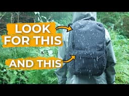 These Simple Features That Make Any Backpack More Waterproof