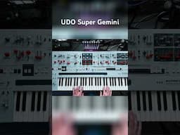 ⁠@udo_audio Super Gemini: The Most Beautiful Synth Pads Ever #synthesizer