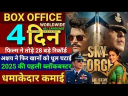 SKYFORCE Box Office Collection, Akshay Kumar,Veer P,Skyforce 4th Day Collection Worldwide, Akshay K