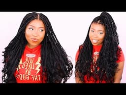 How To: KNOTLESS BOX BRAIDS For Beginners! (Step By Step Tutorial)