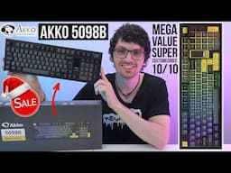 2024's Ultimate Mechanical Keyboard For Gamers & Pros! - AKKO 5098B Review & Test (Mega Sale)