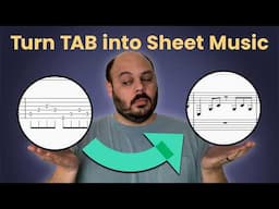 How to Convert TAB to Sheet Music in MuseScore