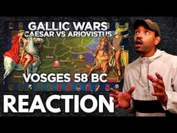 Army Veteran Reacts to- Caesar vs Ariovistus: Battle of Vosges 58 BC