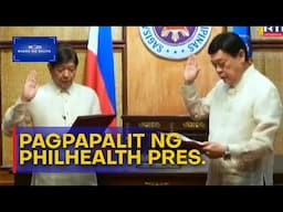 Bakit pinalitan ang presidente ng PhilHealth? | Mukha ng Balita