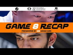 NOT AGAIN??? Ding-GUKESH!!! Game 8 recap