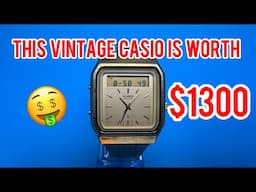 Why This Vintage Casio 320 AT-552G Watch Is Worth $1300