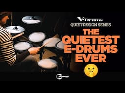 Roland 'Quiet Design' Series V-Drums - The night-owl drummer's new best friend!