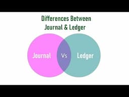 Differences Between Journal and Ledger