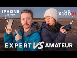 Amateur VS Pro Photographer: Camera or Skill? (Fuji X100VI vs iPhone 16 Pro)