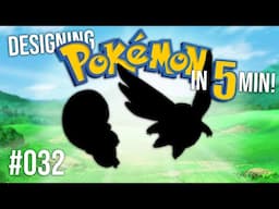 STREAM #032 - Designing Pokemon (NOT) in 5 minutes!