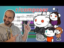 Music Composition Review & Advice for scores from r/composer [Reddit]