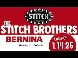 The Stitch Brothers | 1.14.2025 | a Stitch with Lisa Bongean series | Primitive Gatherings