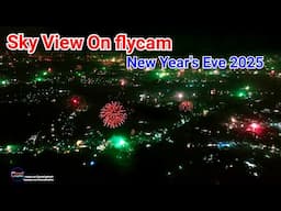 Firework View on flycam Vietnamese New Year's Eve 2025