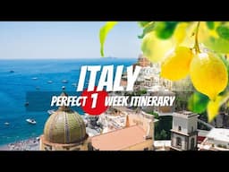 7 Days in Italy: The Perfect Italy Itinerary & Tips 2024