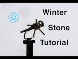 Jigged Little Winter Stonefly Nymph: Winter & Tailwater Nymph Tying Tutorial