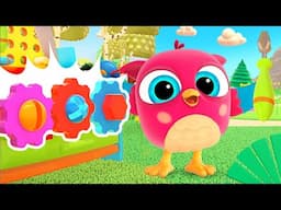 Cadê as Ferramentas? Hophop, a coruja e Peckpeck em Ação! Vídeo Infantil