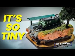 Build this TINY Model Railroad Diorama