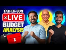 BUDGET 2025 LIVE 🔴 | Tax Relief, Middle Class, Business And Stock Market | Harsh Goela