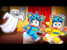 CAÇA AO TROLLFACE FANTASMA NO ROBLOX FIND THE TROLLFACES 👻 Brancoala Games