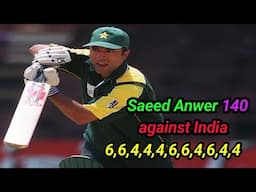 Saeed Anwer 140 against India, independence Cup 1997 Dhaka