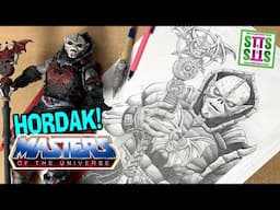 How To Draw Hordak! Masters Of The Universe! +showing off my toys