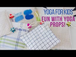 Kids Yoga | FUN with yoga props! | Child's Pose Yoga