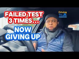 Giving Up After Failing My Driving Test 3 Times | Online Course Learning To Drive!