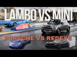 Another Hellcat Redeye Victim Porsche 911 & Mini Takes World Record