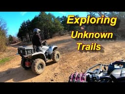 Exploring Arkansas unknown trails & Ruins found!  Grizzly & Kodiak 700