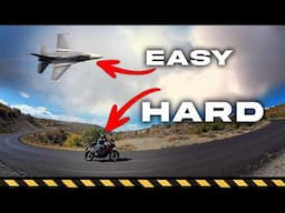 Why Riding a Motorcycle Is Harder Than Flying a Fighter Jet