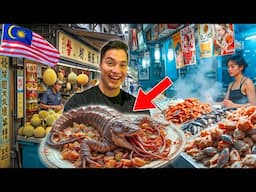 Probando COMIDA CALLEJERA RARA en MALASIA 🇲🇾😱 ¡Apesta mucho!