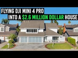 Flying my DJI Mini 4 Pro in a $2.8 Million Dollar House (Real Estate Promo)