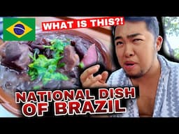 TRYING THE NATIONAL DISH OF BRAZIL! SIMILAR TO PINOY FOOD!?