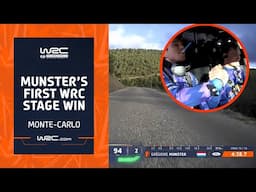 How Munster Grabbed His First Stage Win! | WRC Rallye Monte-Carlo 2025