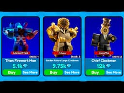 😱 TRADING UNIT FOR INSANE PRICES!! 😍🔥 (Roblox) | Toilet Tower Defense