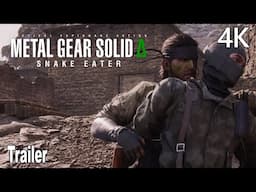 Metal Gear Solid Delta Snake Eater Release Date Trailer 4K