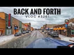 BACK AND FORTH | My Trucking Life | Vlog #3261