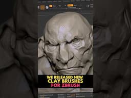 3 Great New Clay Brushes for ZBrush