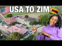 She is in America But Built A Luxury Retirement Home In Rural Zimbabwe