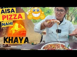 WOOD FIRE 🔥  PIZZA ON THE STREETS OF NOIDA / NOIDA STREET FOOD