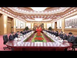 Xi Jinping meets Kyrgyz president, highlights stronger ties