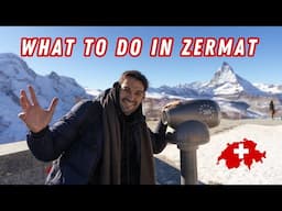 Visiting Zermatt Switzerland in Winter 2024 - Things To Do