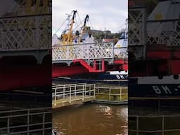 WHITBY SWING BRIDGE & TRAWLER #whitby #visitwhitby #travel