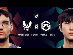 VIT v GX | 2025 LEC Winter | Week 3 Day 3 | Team Vitality vs GIANTX