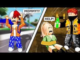 The boy went to find his mother - Roblox Brookhaven RP