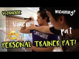 PAT AND I FINALLY DID A HOME WORKOUT!! (VLOGHOUSE)