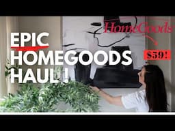 HOMEGOODS DID IT AGAIN! UNBELIEVABLE LUXE FOR LESS finds!