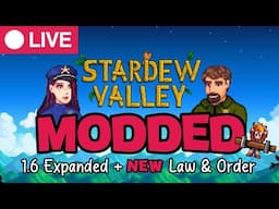 👮🏻‍♀️ Checking out the NEW Law & Order Mod for Stardew Valley